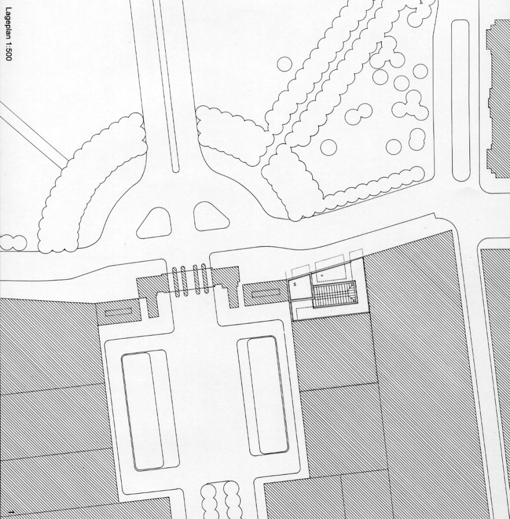 Lageplan Palais am Pariser Platz 6a Winking Froh Architekten Berlin